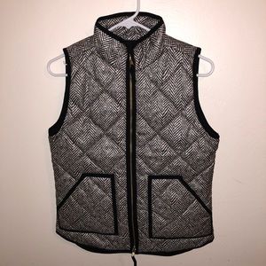 J. Crew herringbone vest